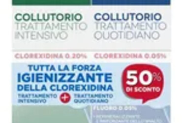 collutorio con clorexidina per uso quotidiano
